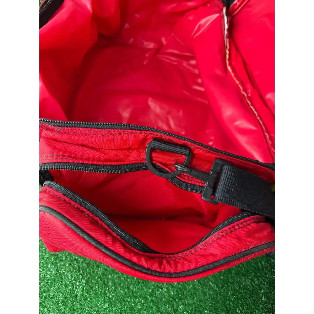 Vintage Marlboro Adventure Team Lizard Rock Cooler Bag Red Insulated Travel Tote